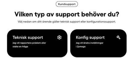 Gå till Kundsupport